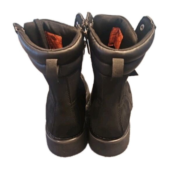 Harley-Davidson Men’s 11.5 Black Leather Riding Boots Steel Toe Waterproof NWT main image 10